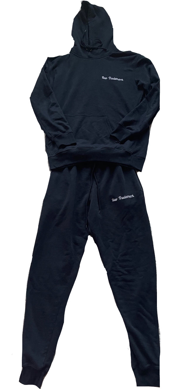 Rao Trademark Cursive Embroidery Tracksuit